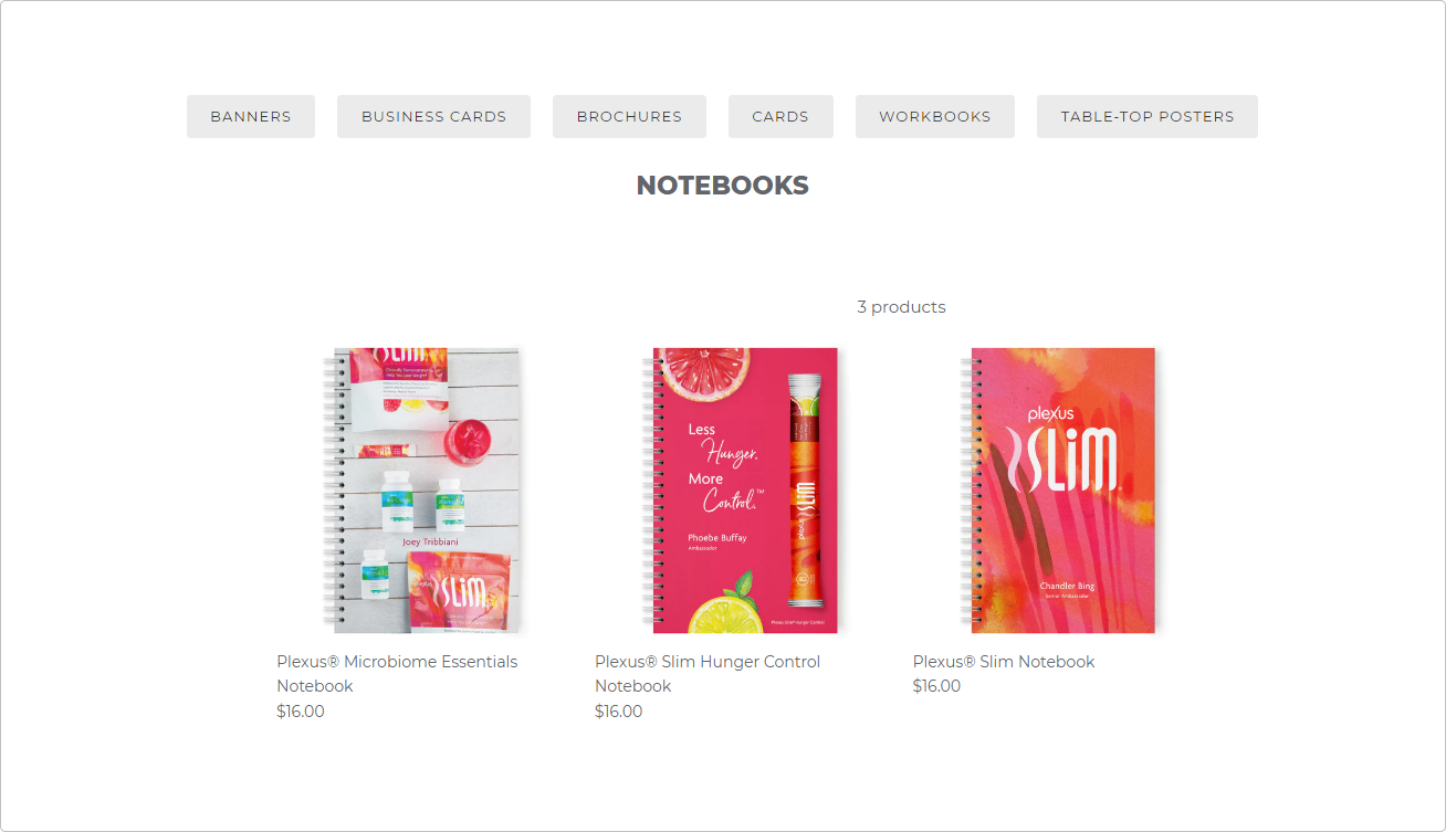 Notebooks for sale with the built-in design editor