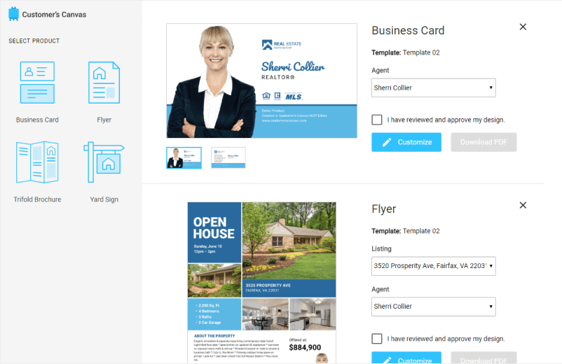 Design personalization for real estate companies