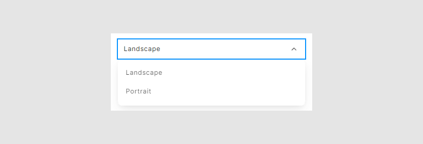 The background color of a drop-down list.