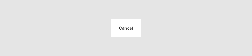 The text color of the Cancel button.