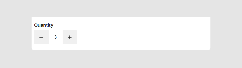 Arbitrary quantity values.