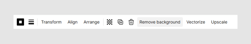 Background Removal control