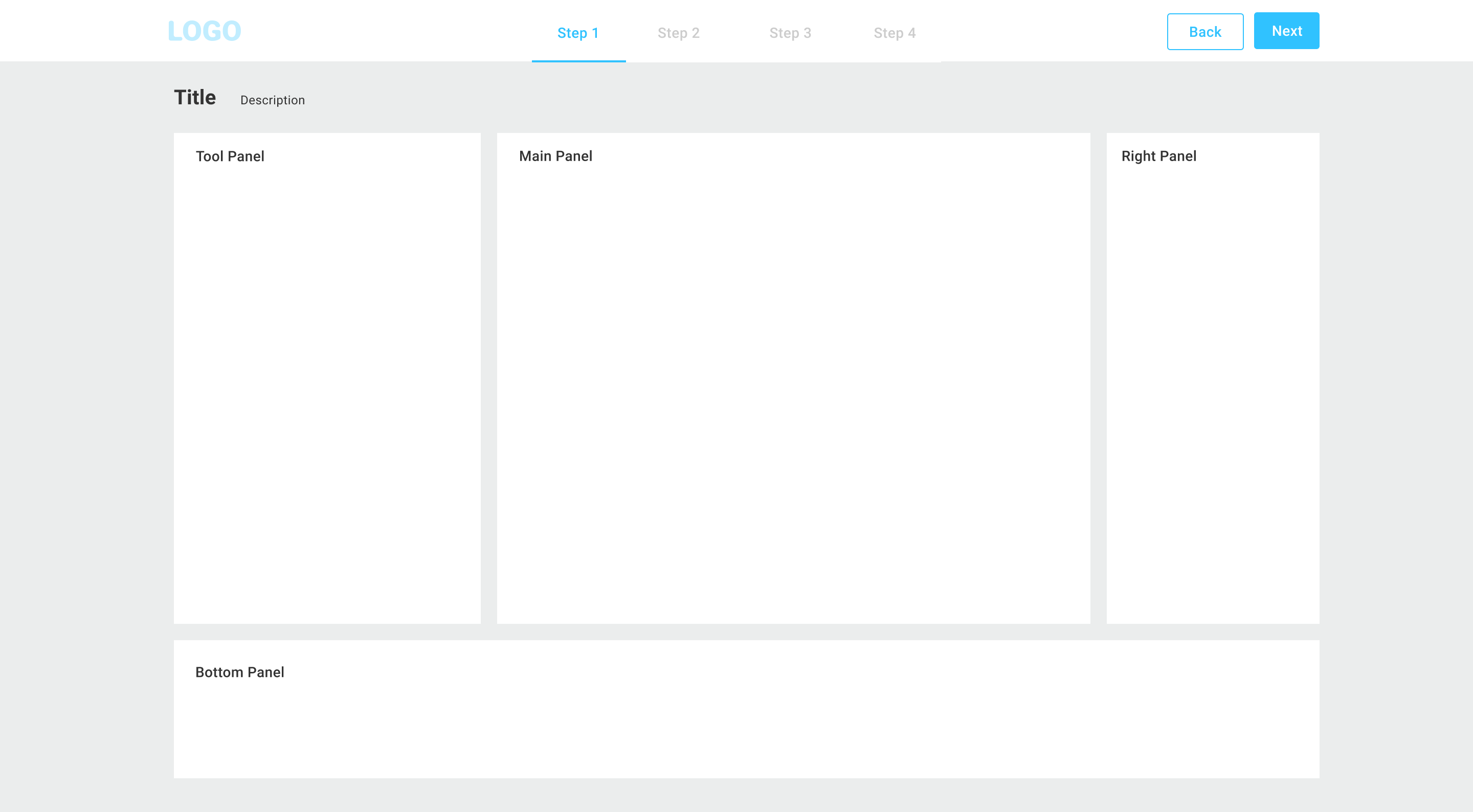 The user interface of the UI Framework.