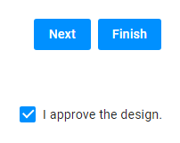Selected checkbox widget.