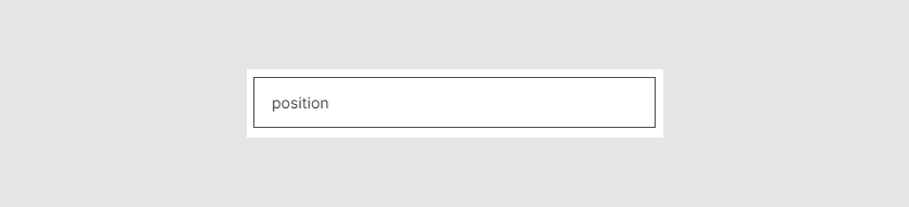 Input fields for Simple Editor.