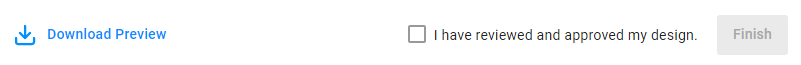 Finish-group widget.