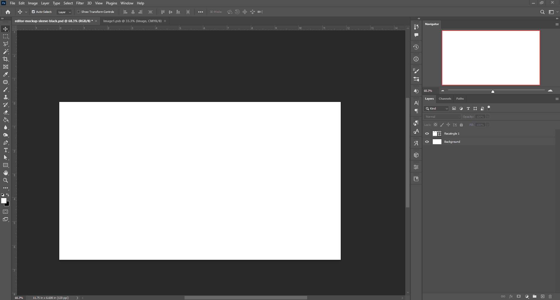 Adding a rectangle.