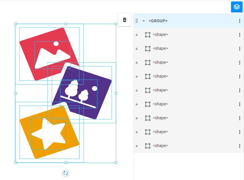 Importing AI as a group of shapes in DE.