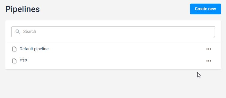 Cloning a pipeline