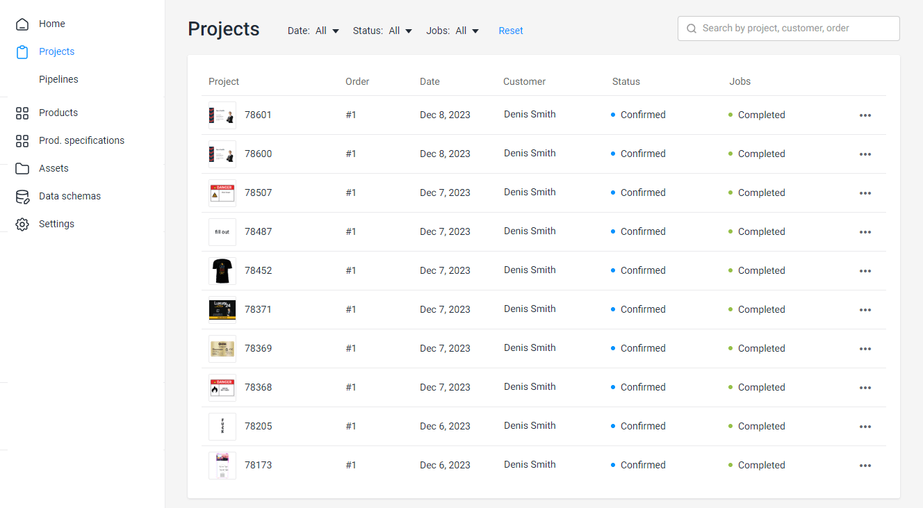 Home page