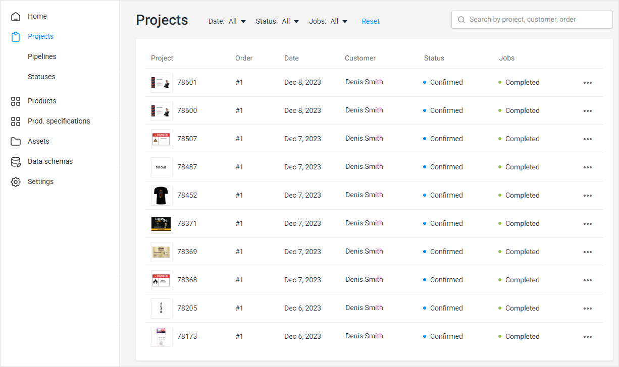 Home page