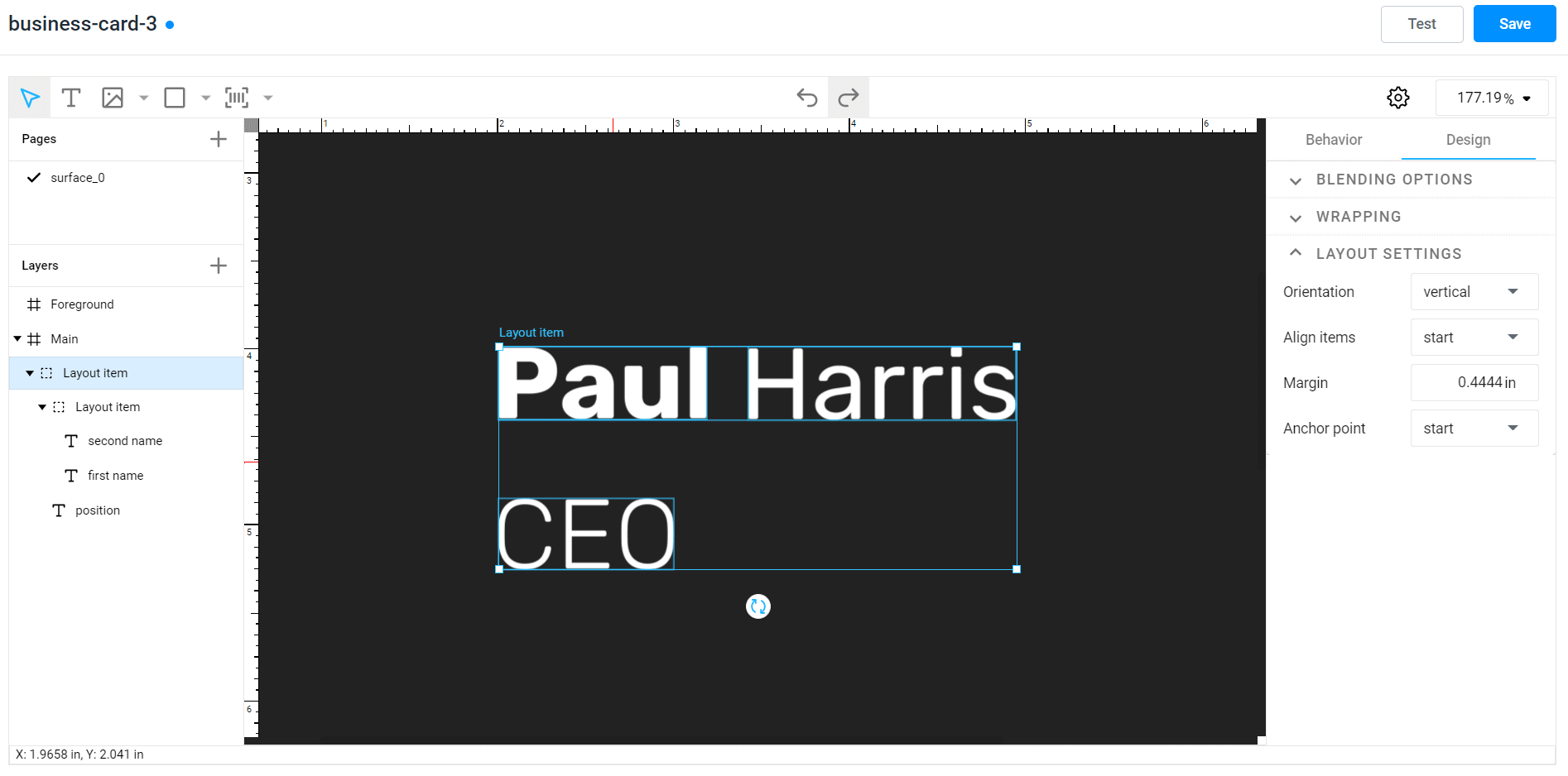 social-layout