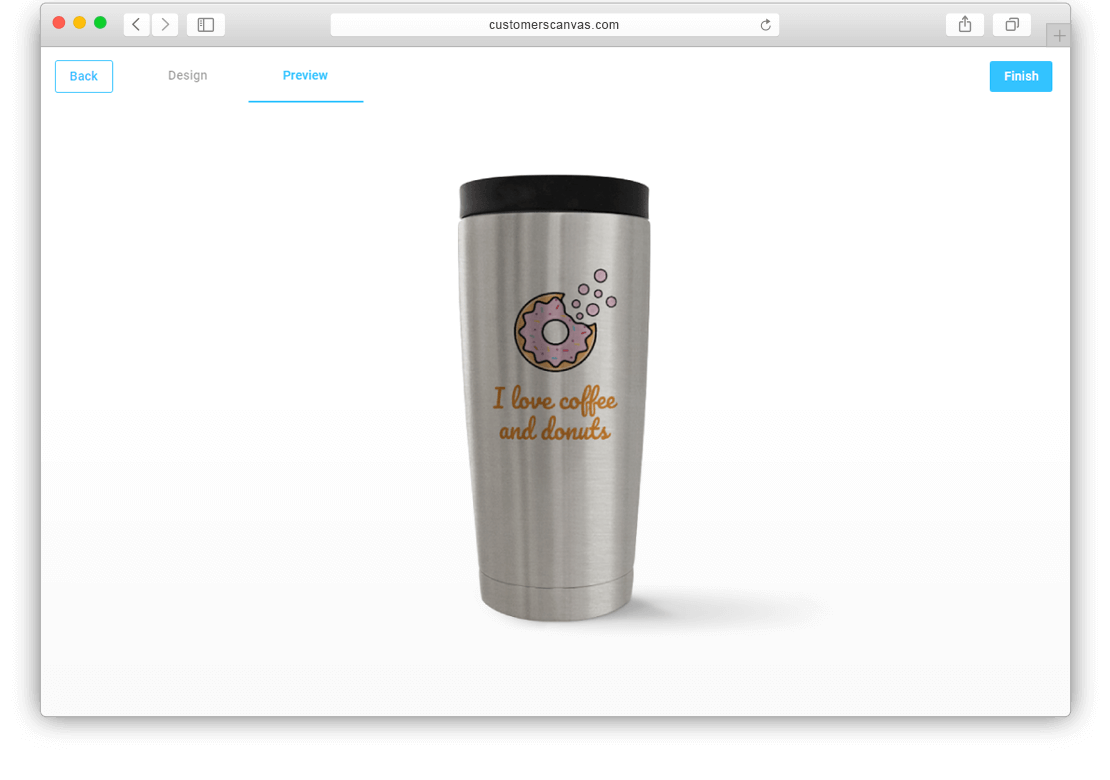 Preview mockup