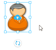 Resizing items.