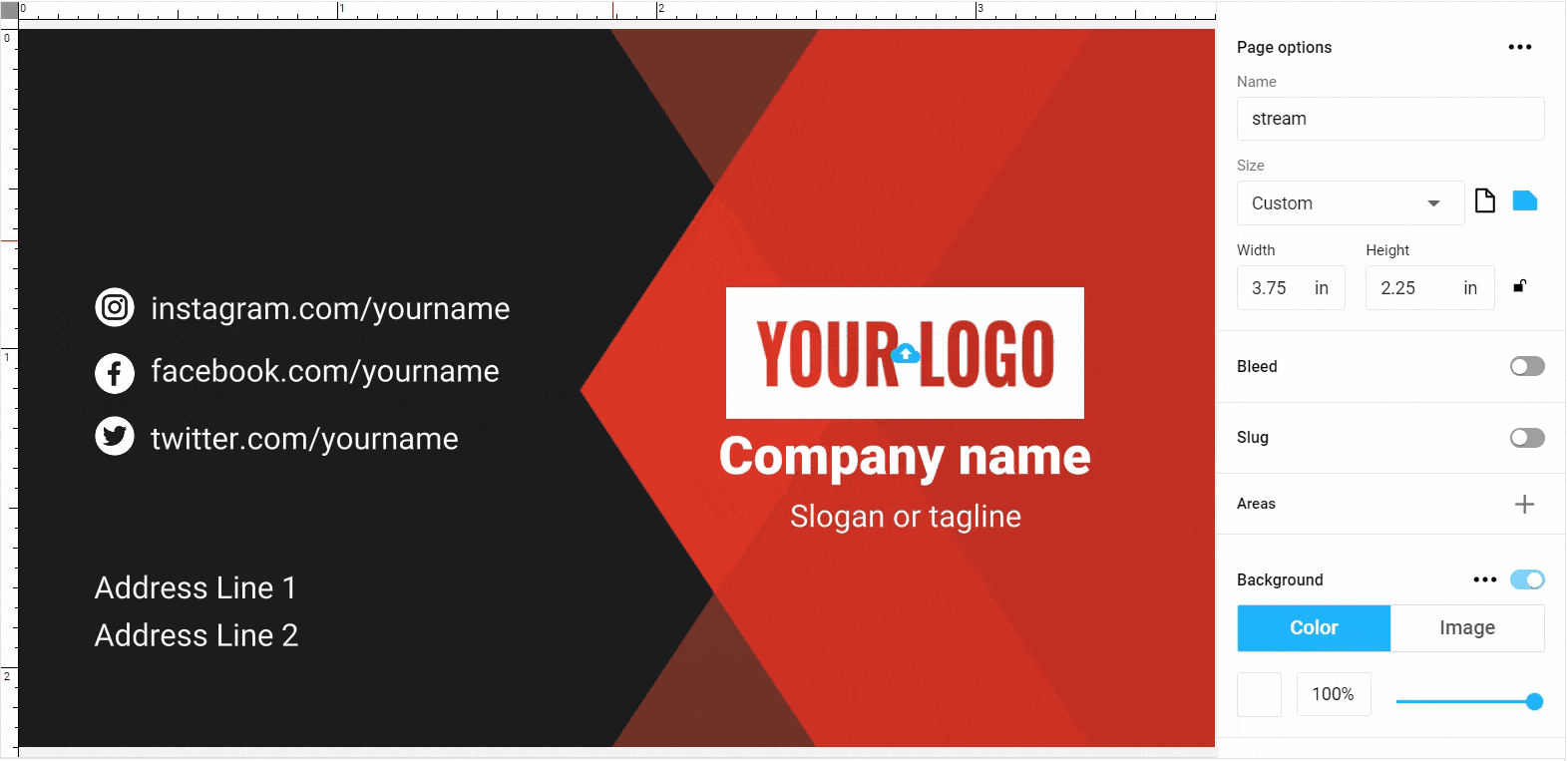 social-layout