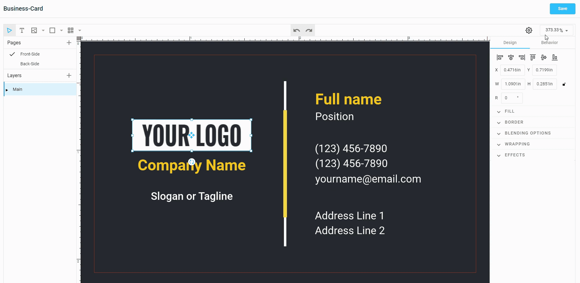 Testing a design