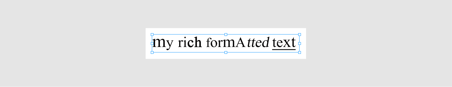 Rich text