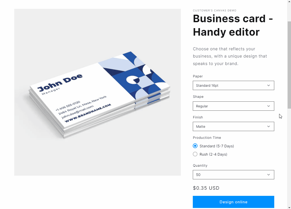 Workflow with Handy Editor