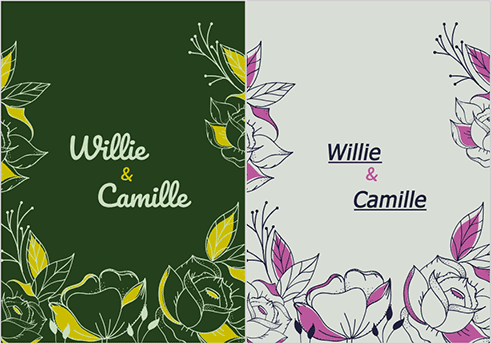 Changing styles in PSD templates.