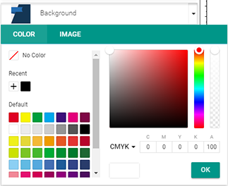 The default color picker.