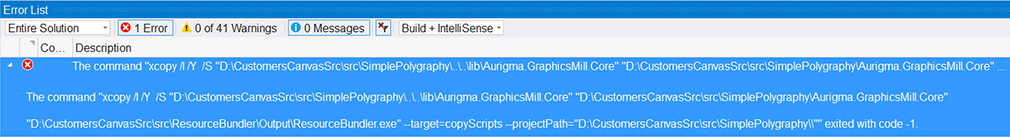 An archiver blocked the zip file.