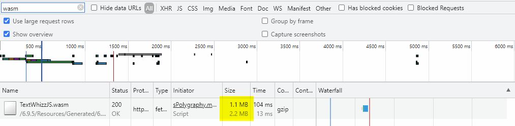 Verifying HTTP compression for WebAssembly.