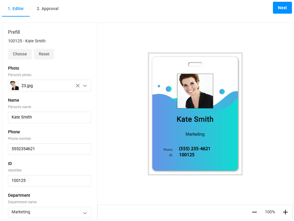 Data-Driven Editor UI