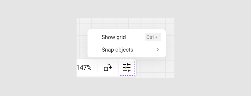 Grid in the viewer