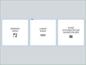 InDesign template with images.