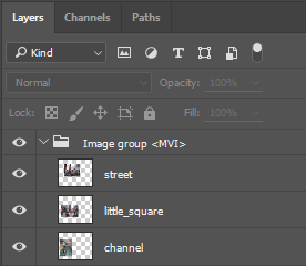 The image layer group.