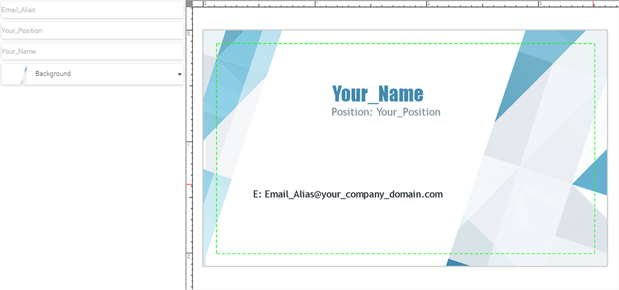 Replaceable text placeholders.