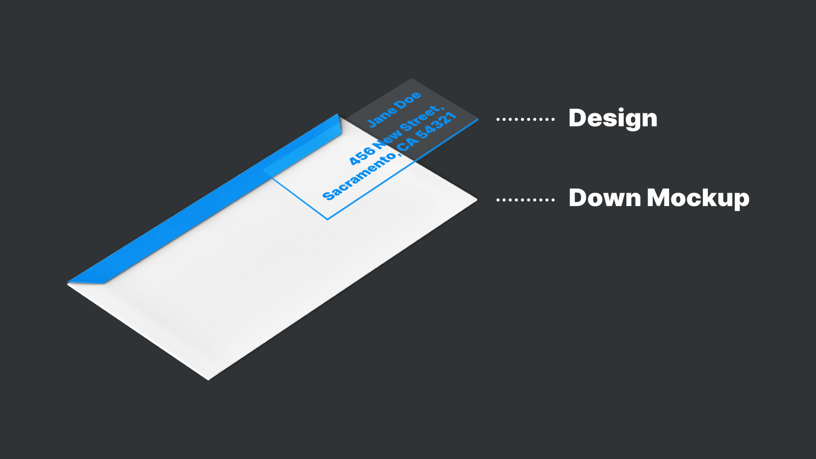 Envelope mockups.