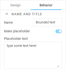 Text placeholder
