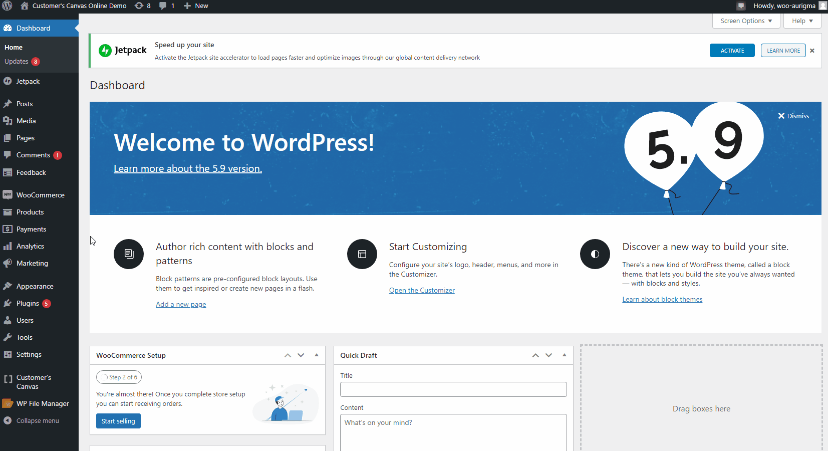 Creating a WooCommerce product