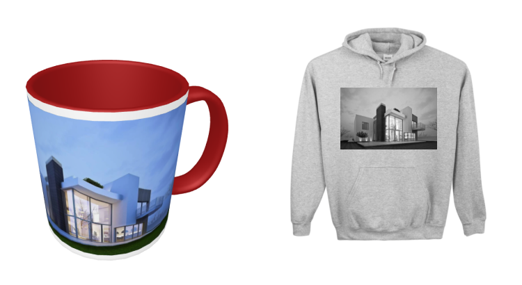 Mug and hoodie