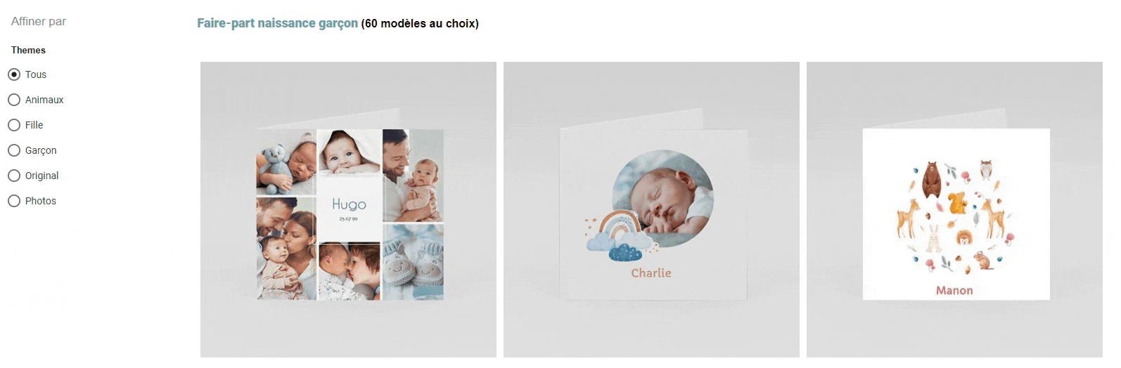 Filtering radio buttons gif