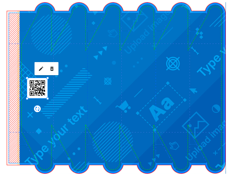 Adding QR code to package