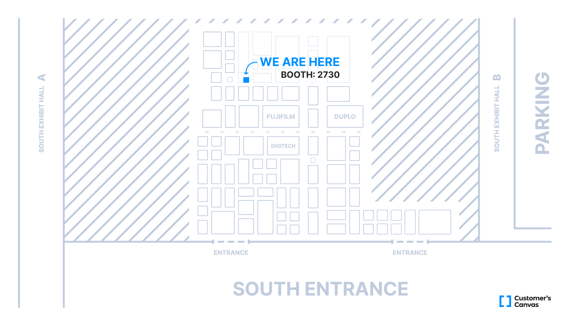 Booth location