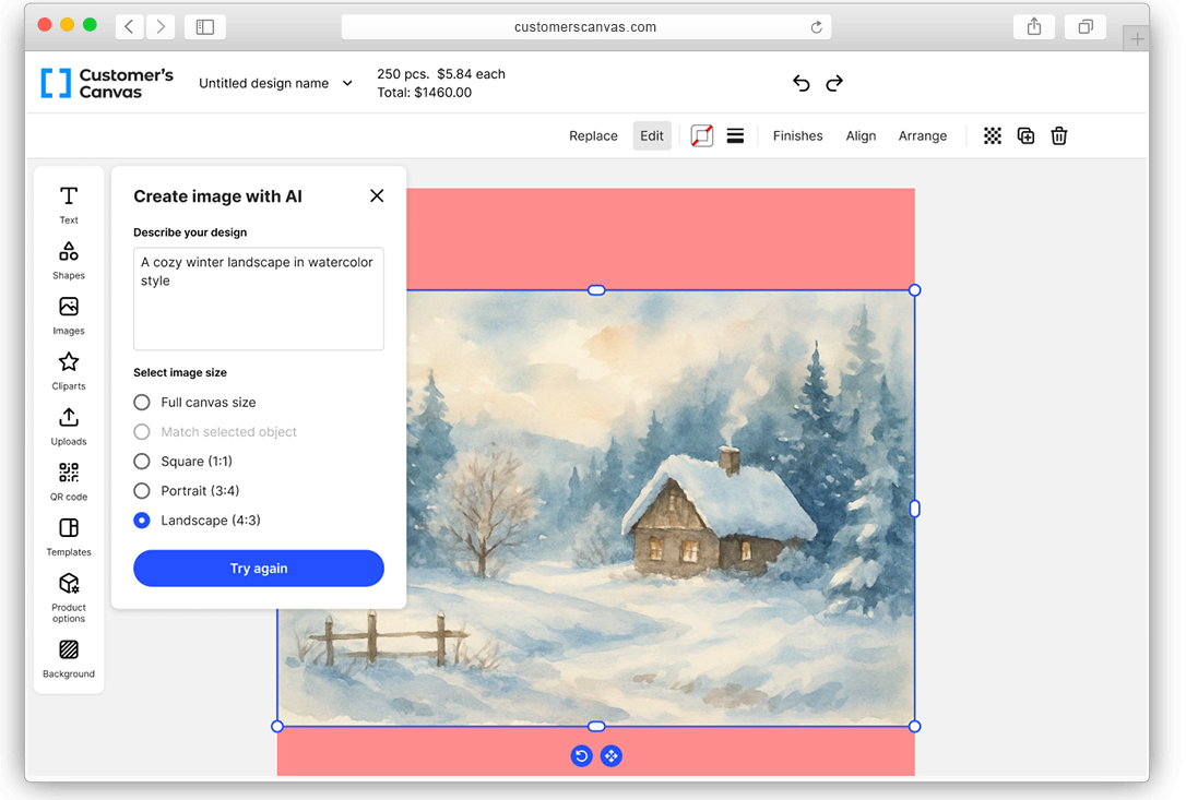 AI-assisted design editing