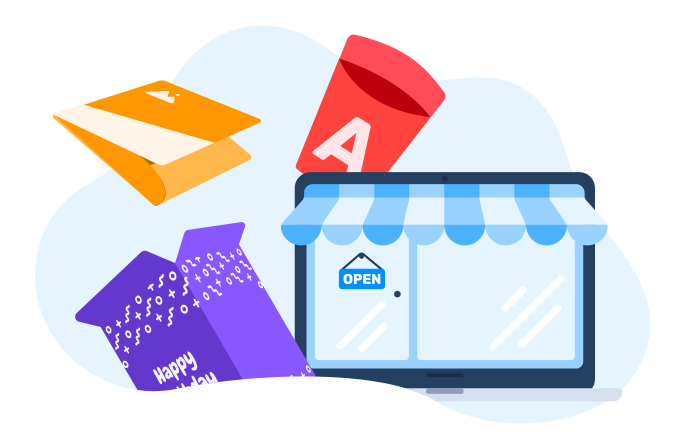 Web-to-print editor for packaging