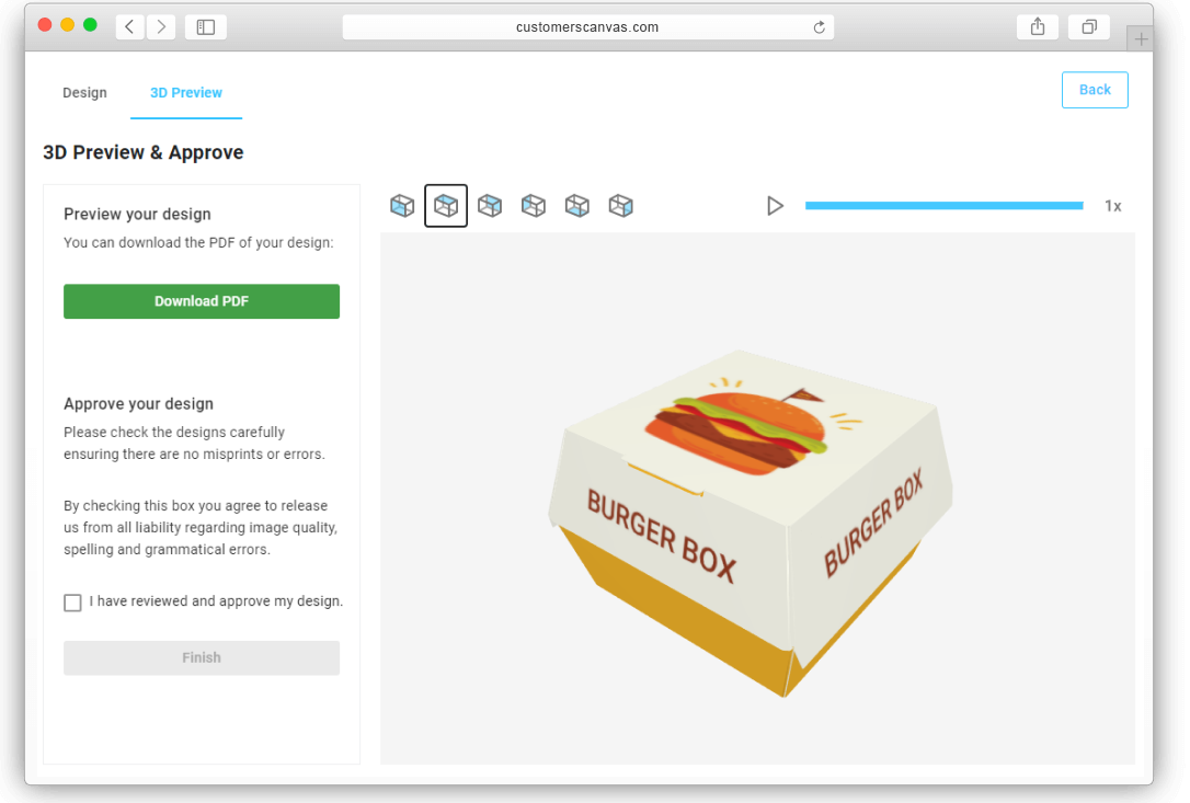 Burger box screenshot 3