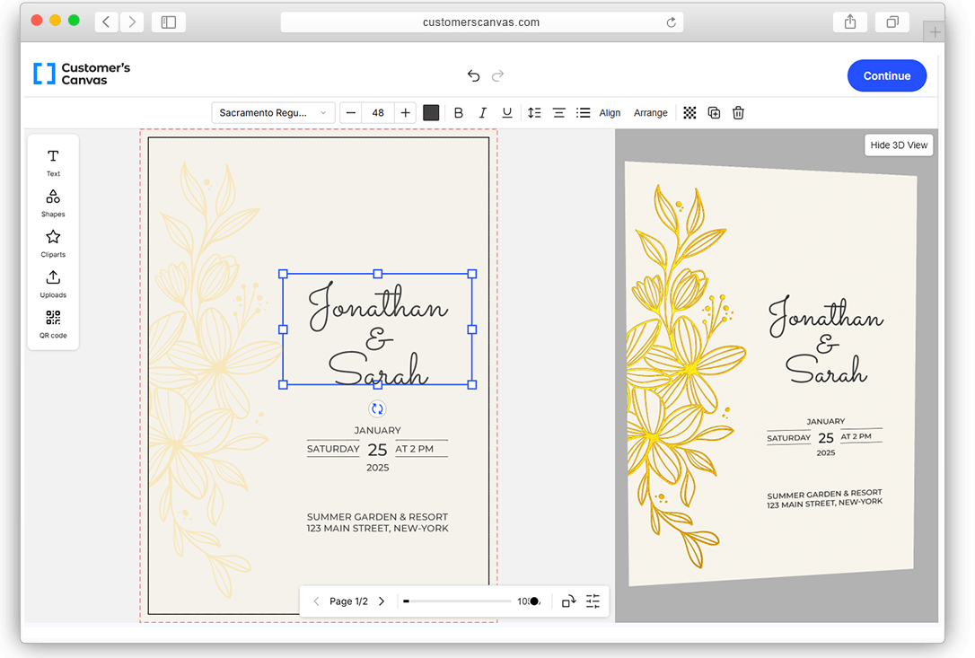 Weddings & Celebrations