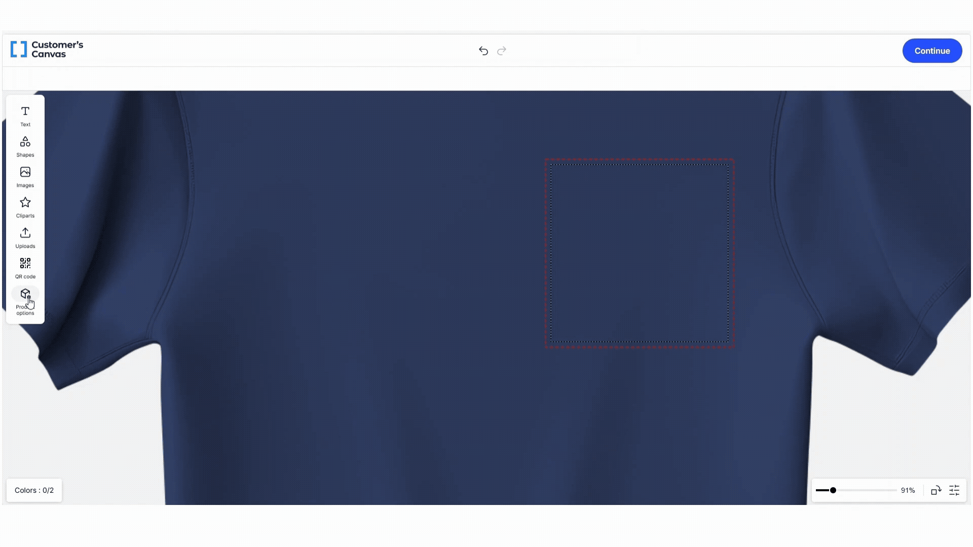 Editor warning for one-color printing limits